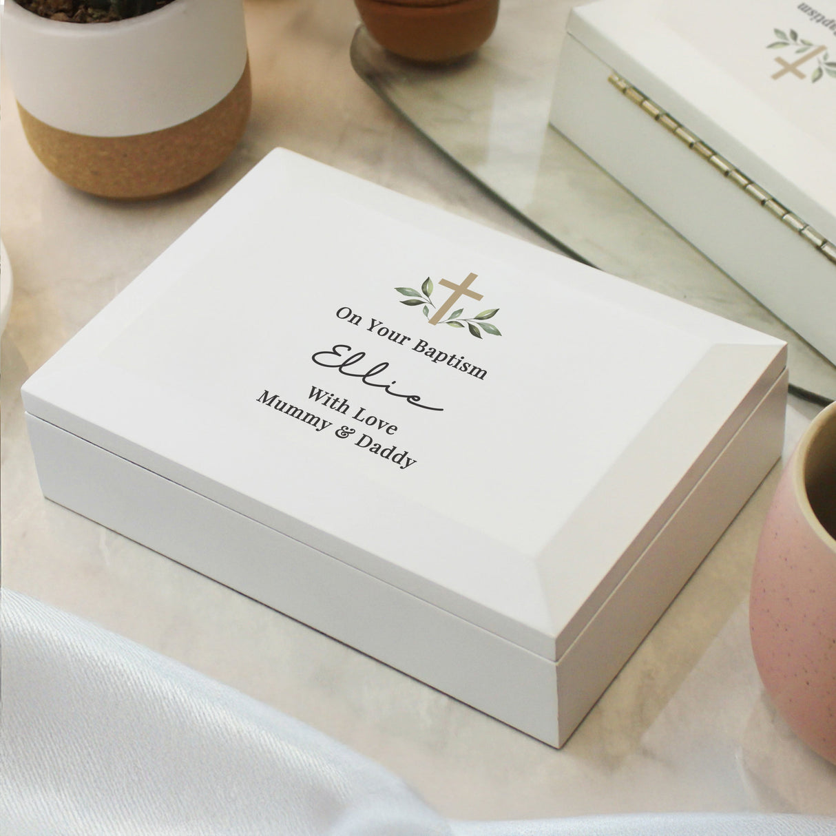 Personalised Religious Ceremony Jewellery Box - Shop Jewellery Boxes At Gift Moments - 4