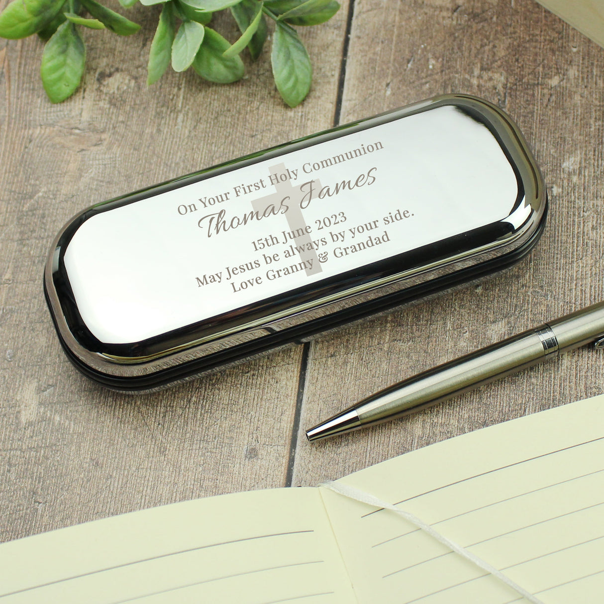 Personalised Religious Pen and Box Set - Shop Pens & Pencils At Gift Moments - 3