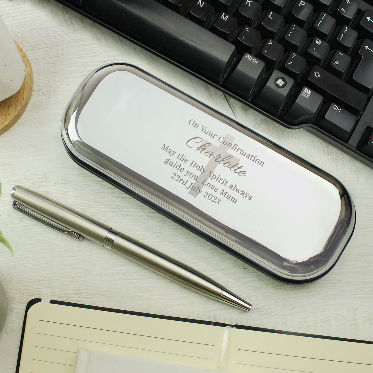 Personalised Religious Pen and Box Set - Shop Pens & Pencils At Gift Moments - 4