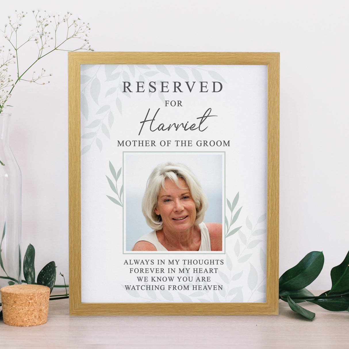 Personalised Reserved For Photo Framed Prints: 4 - Framed Prints By Gift Moments