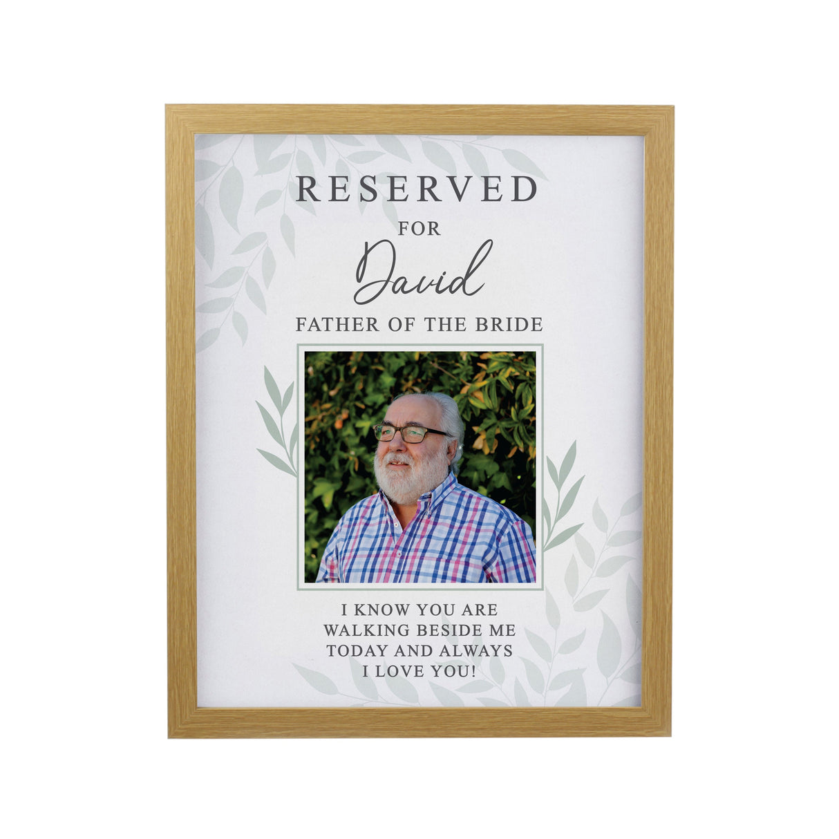 Personalised Reserved For Photo Framed Prints: 7 - Framed Prints By Gift Moments