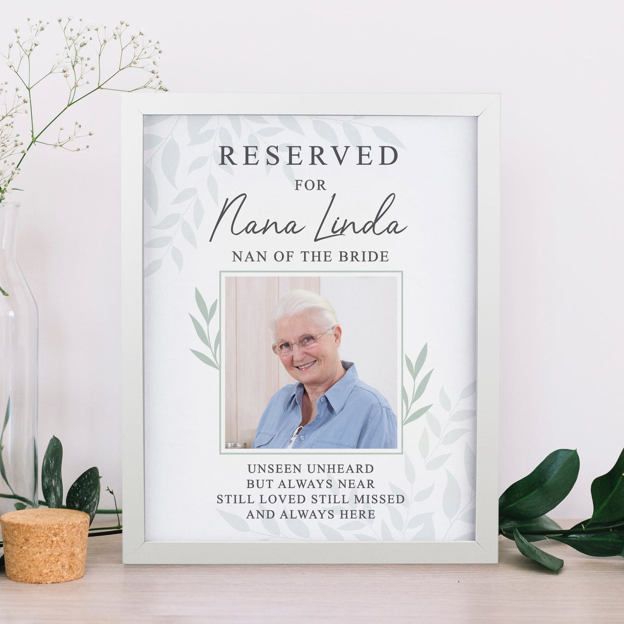Personalised Reserved For Photo Framed Prints: 6 - Framed Prints By Gift Moments