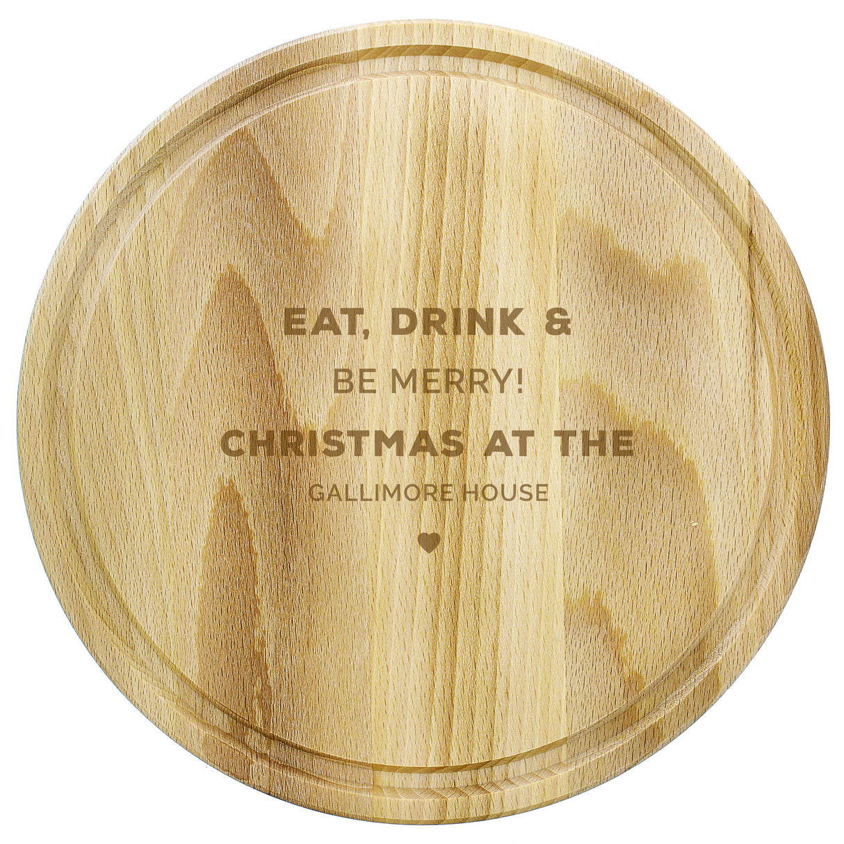 Personalised Round Chopping Board: 6 - Chopping Boards By Gift Moments