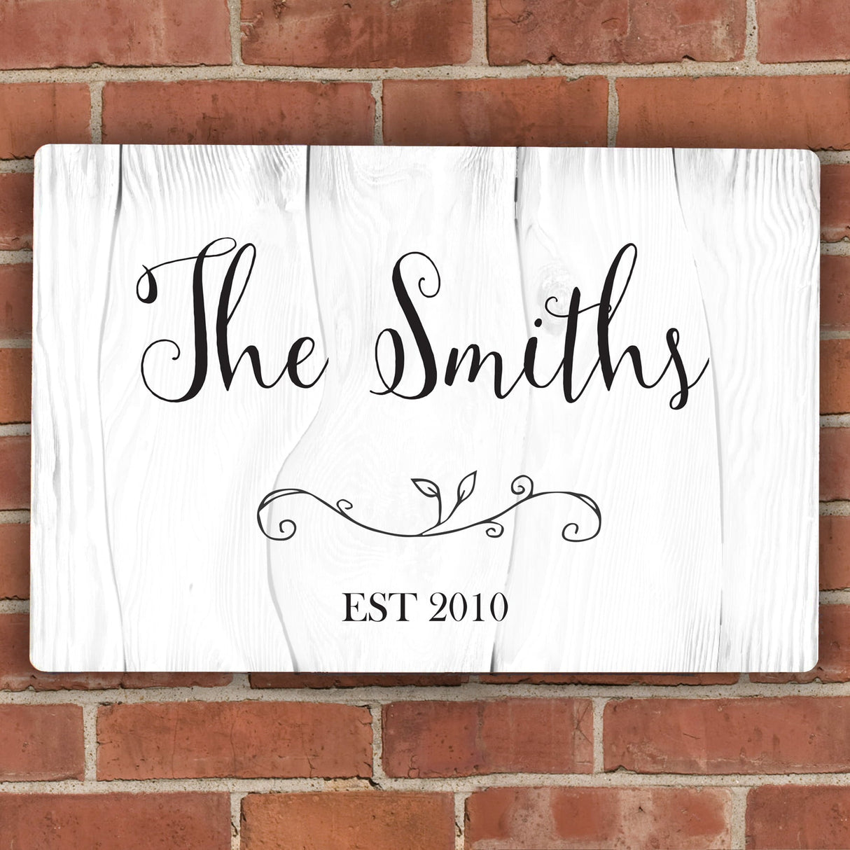 Personalised Rustic Metal Sign: 2 - Signs & Plaques By Gift Moments