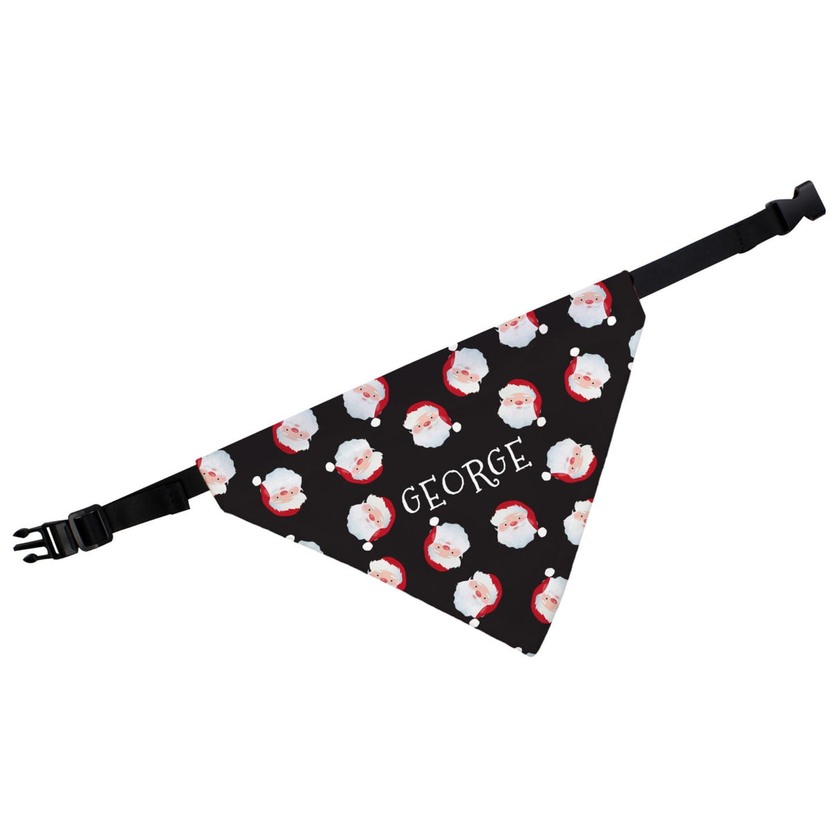 Personalised Santa Black Dog Bandana - Shop Pet Products At Gift Moments - 4