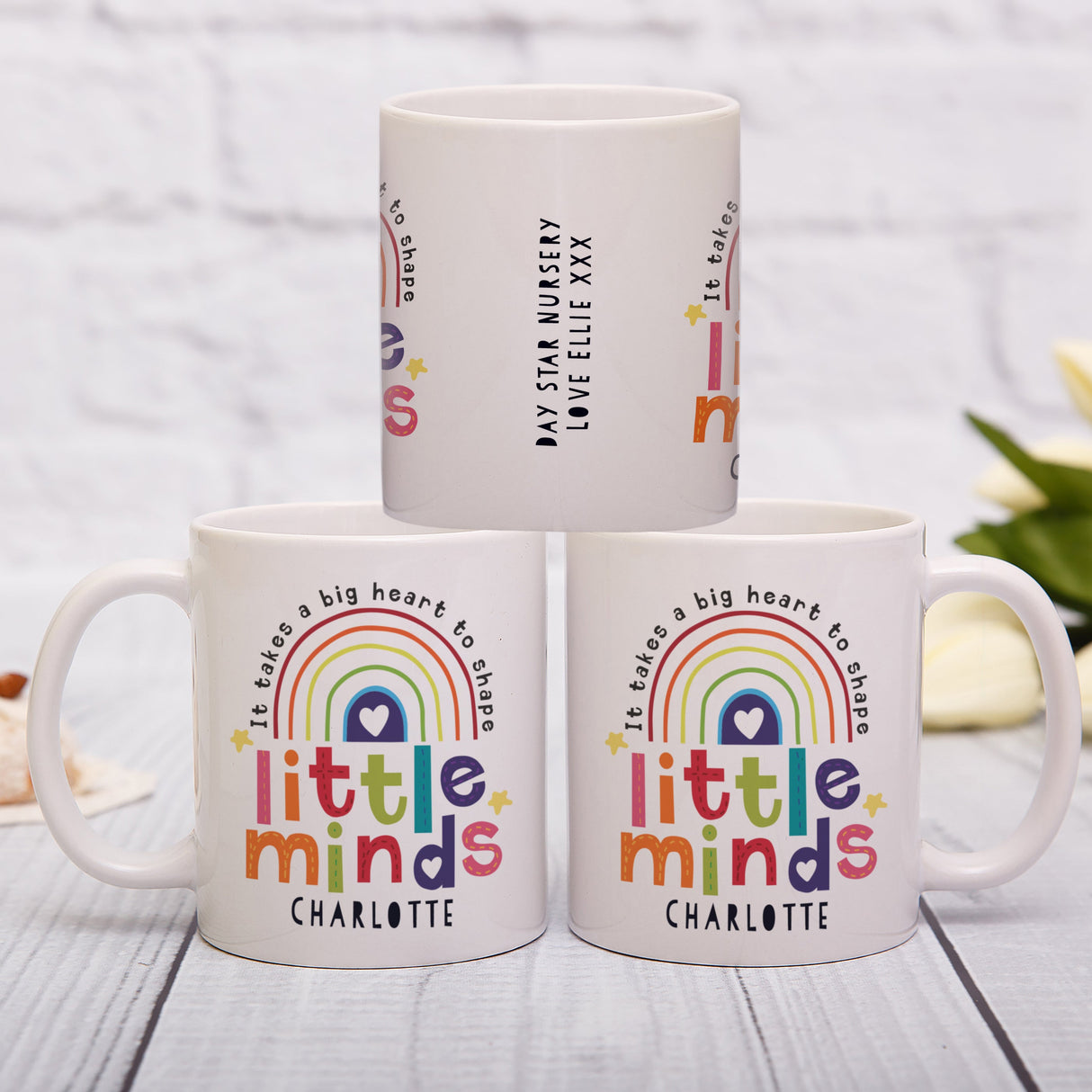 Personalised Shape Little Minds Mug - Shop Mugs At Gift Moments - 1