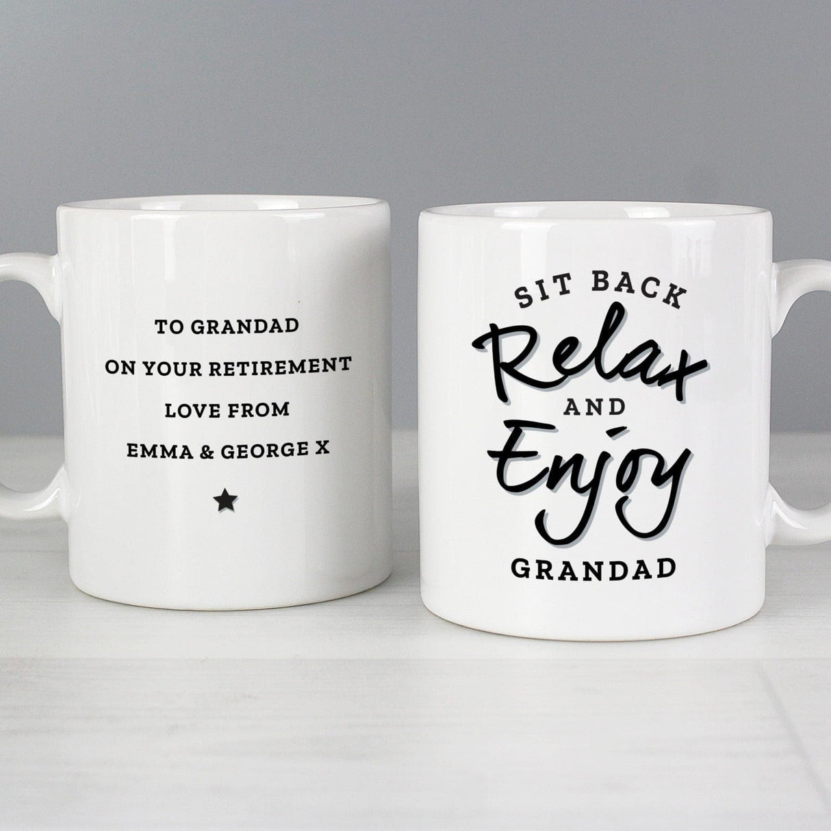 Personalised Sit Back & Relax Mug - Shop Mugs At Gift Moments - 1