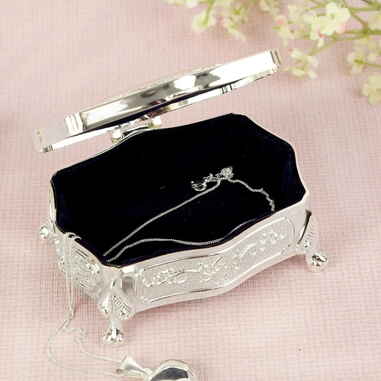 Personalised Small Antique Trinket Box - Shop Trinket Boxes At Gift Moments - 3