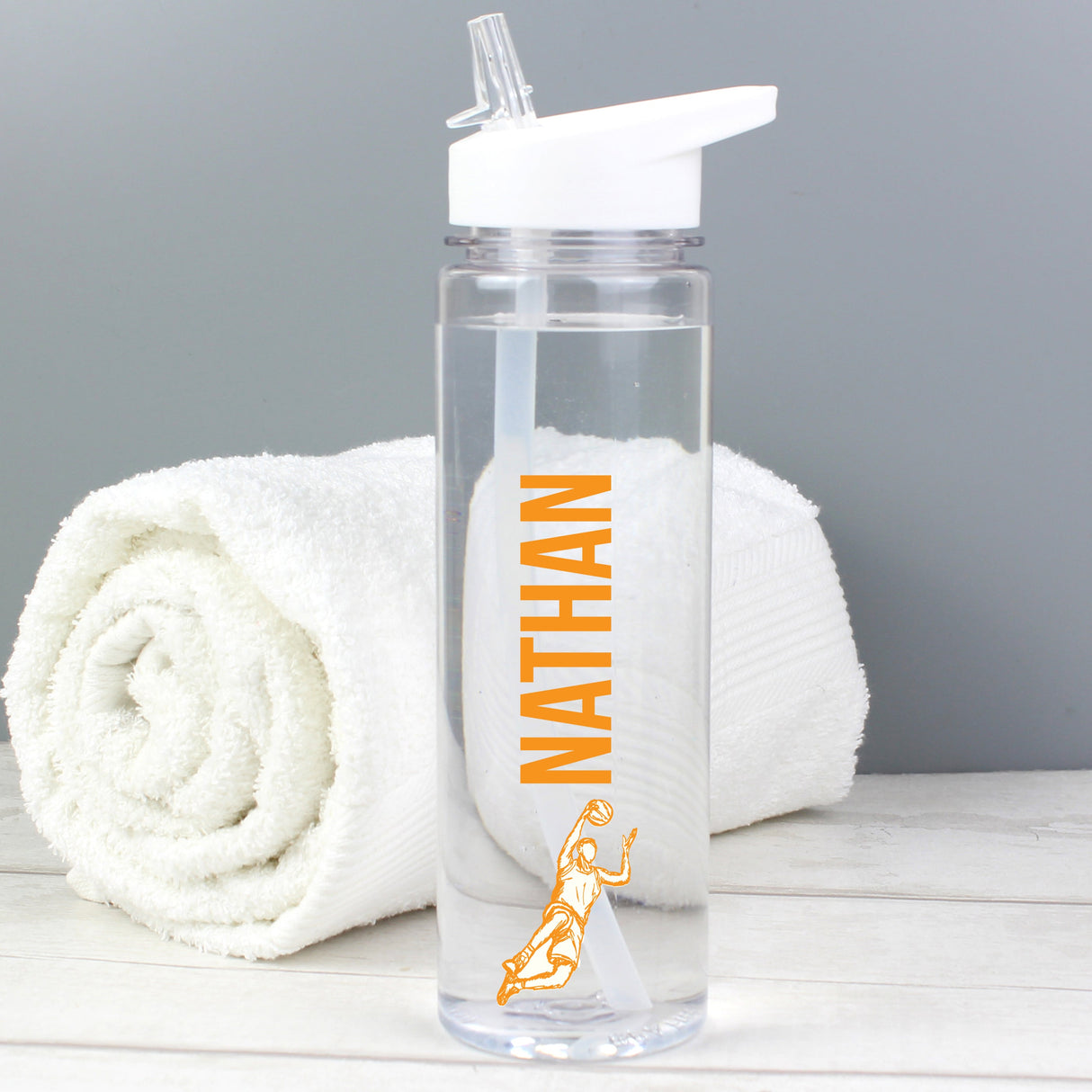 Personalised Sports Name Only Water Bottle: 3 - Water Bottles By Gift Moments