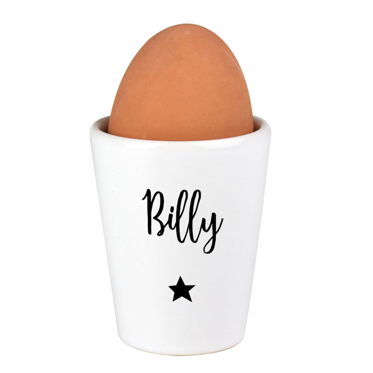 Personalised Star Name Only Egg Cup: 4 - Egg Cups By Gift Moments