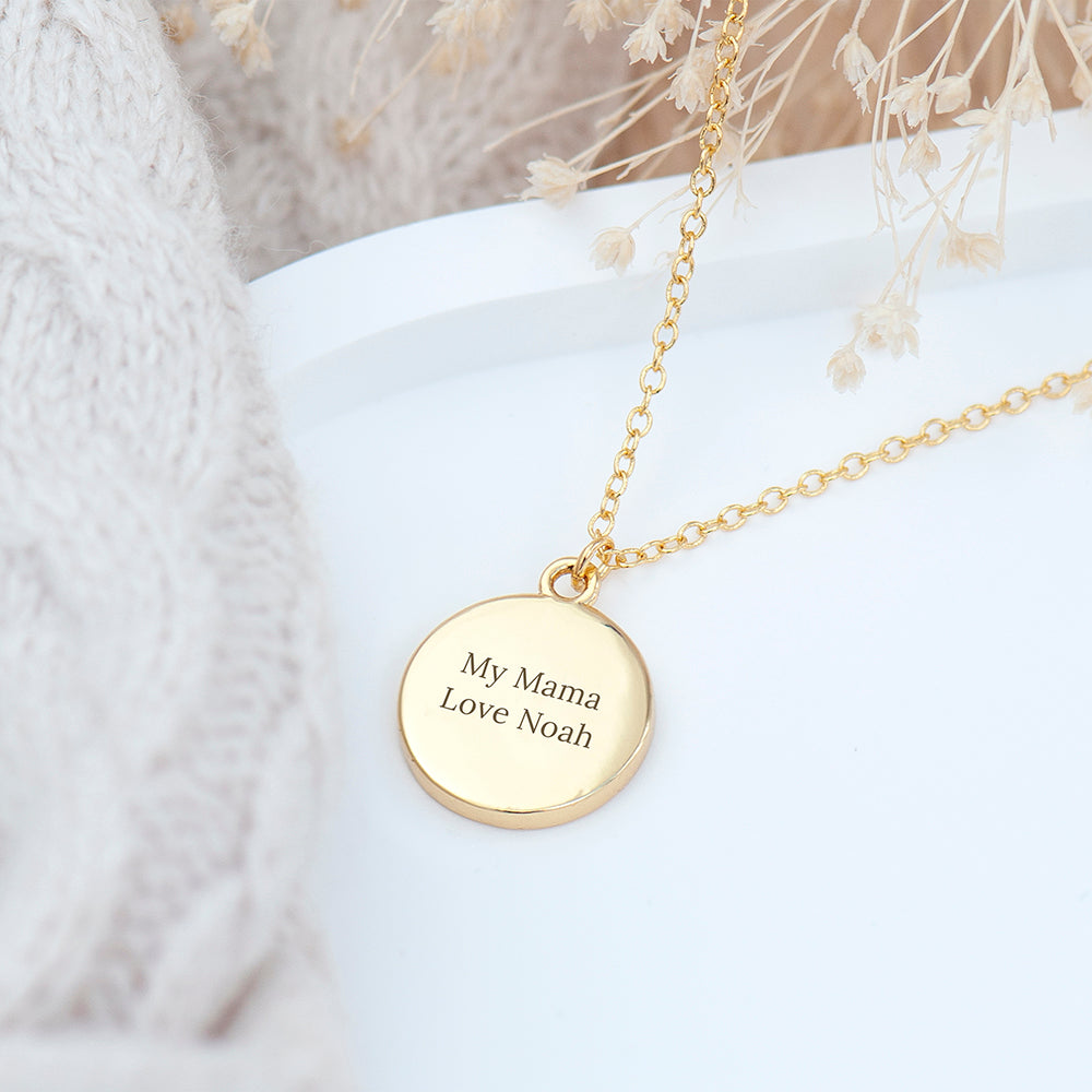 Personalised Sunburst Necklace: 4 - Necklaces By Gift Moments
