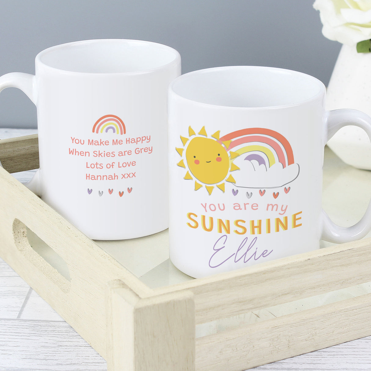 Personalised You Are My Sunshine Mug: 2 - Mugs By Gift Moments