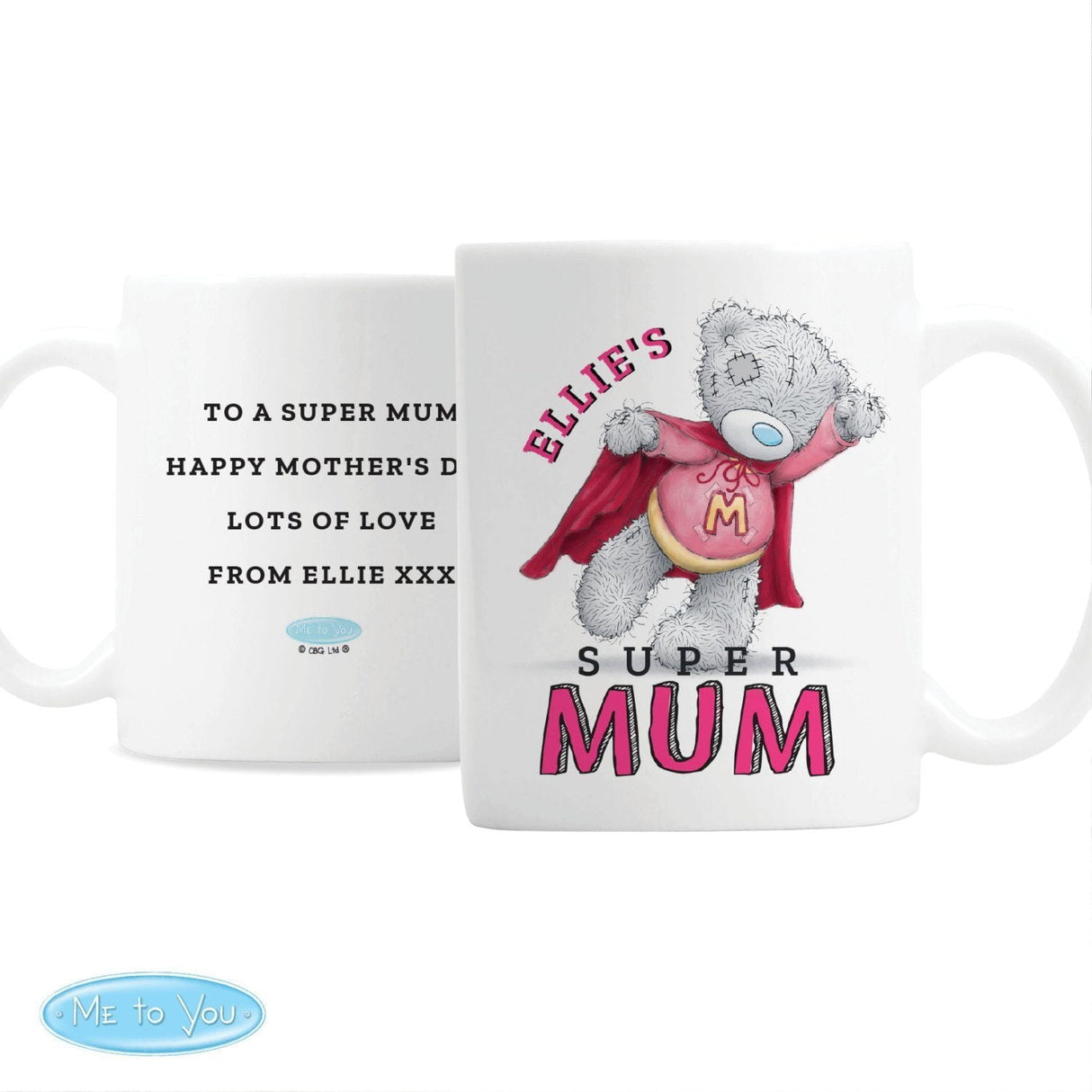Personalised Me To You Super Mum Mug: 4 - Mugs