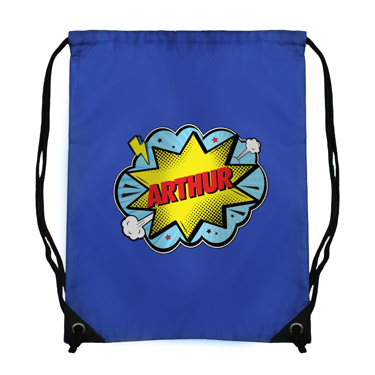 Personalised Superhero Blue Kit Bag - Shop Kids Bags At Gift Moments - 5