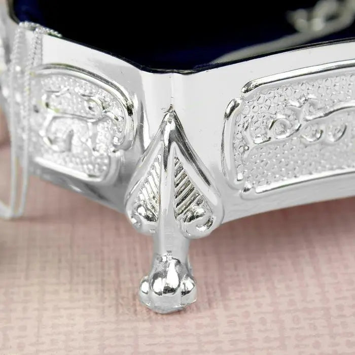 Personalised Swirls & Hearts Small Antique Trinket Box - Shop Trinket Boxes At Gift Moments - 3