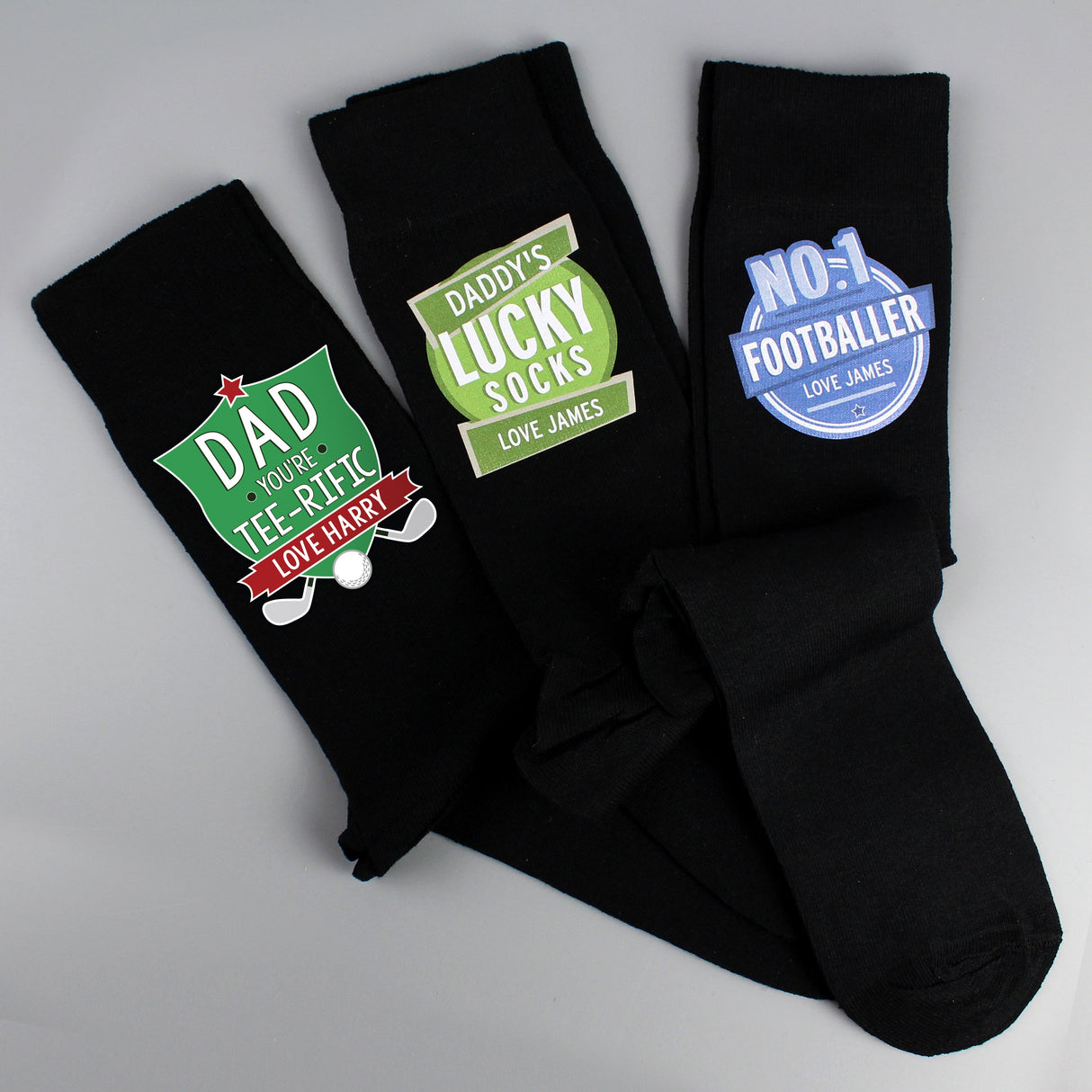 Personalised Tee-Rific Mens Socks - Shop Clothing At Gift Moments - 5