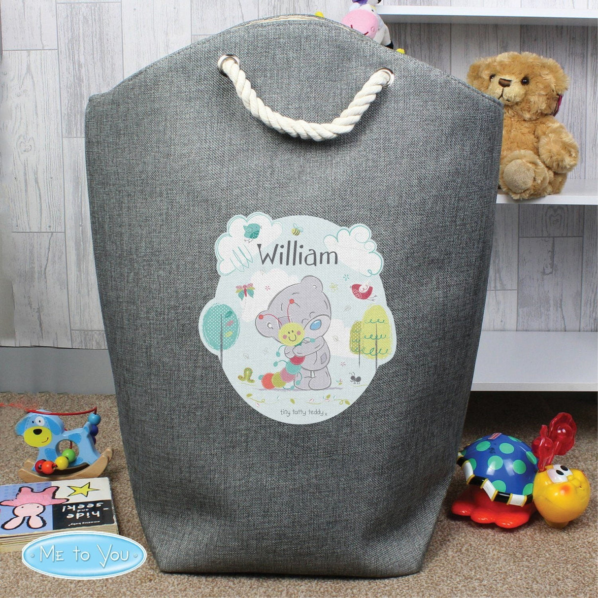 Personalised Tiny Tatty Teddy Cuddle Bug Storage Bag: 1 - Storage