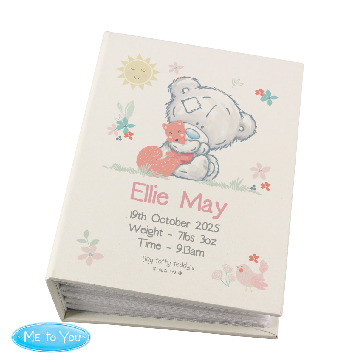 Personalised Tiny Tatty Teddy Woodland Animal Photo Album - Shop Photo Albums At Gift Moments - 5