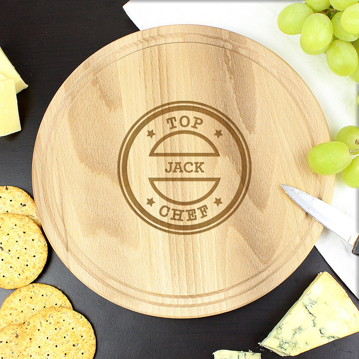 Personalised Top Chef Chopping Board: 4 - Chopping Boards By Gift Moments