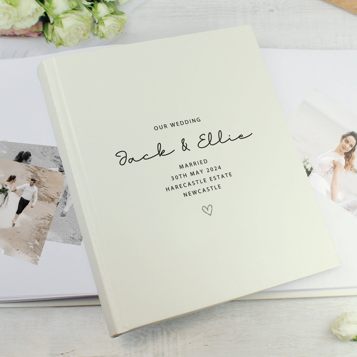 Personalised Traditional Photo Album - Shop Photo Albums At Gift Moments - 7