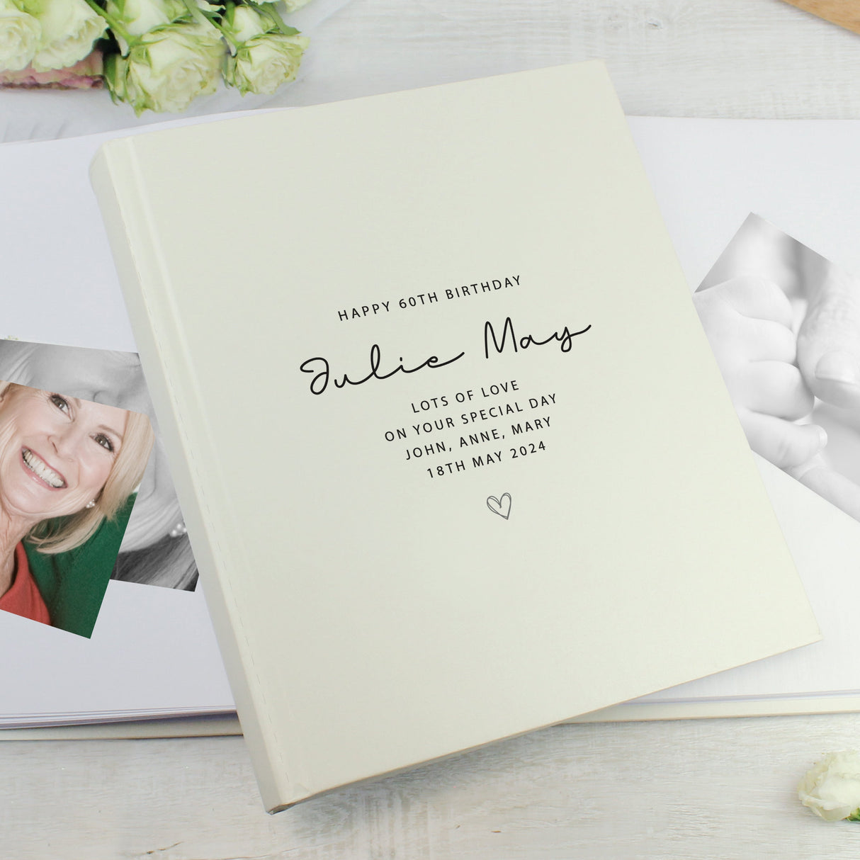 Personalised Traditional Photo Album - Shop Photo Albums At Gift Moments - 6