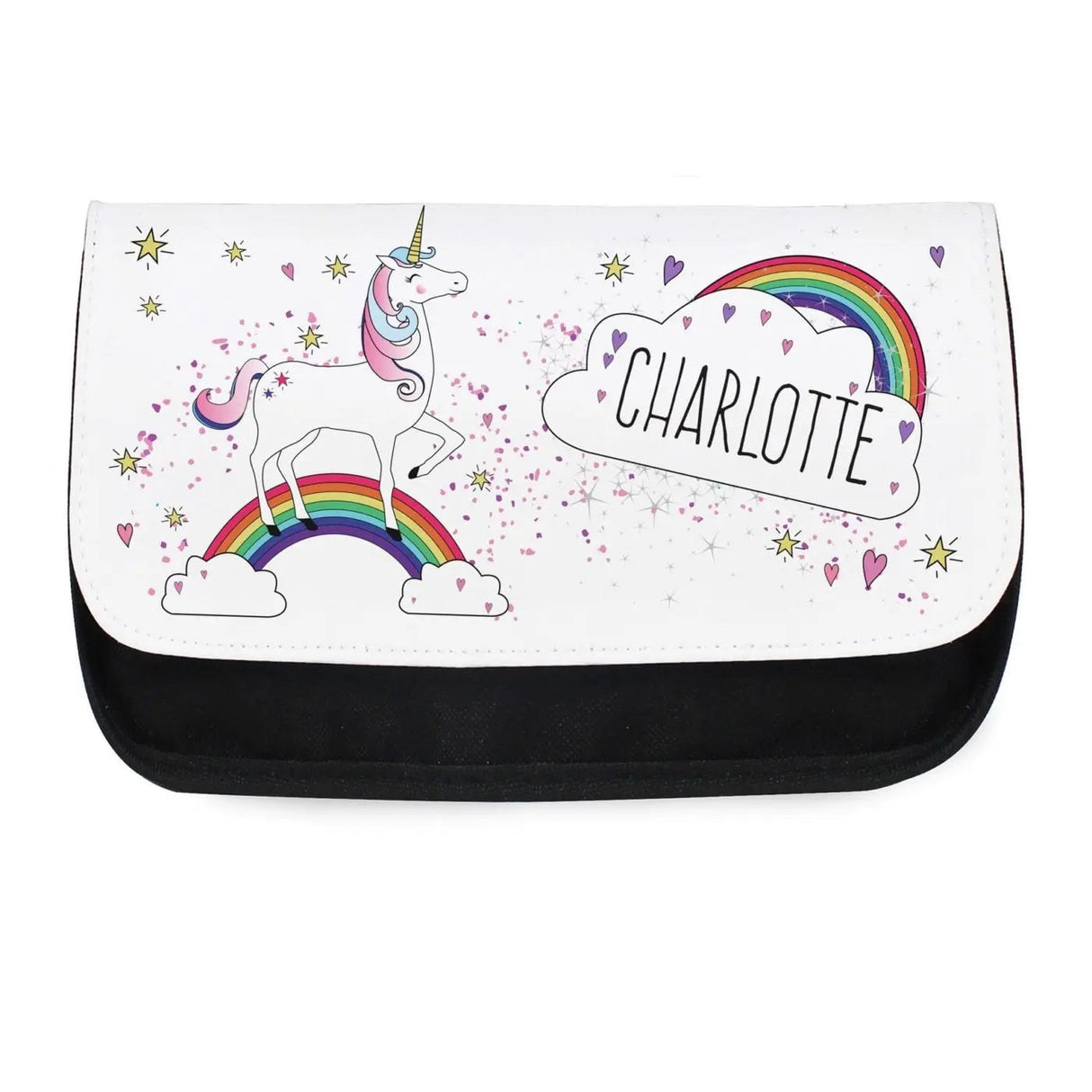 Personalised Unicorn Make Up Bag: 3 - Toiletry & Makeup Bags By Gift Moments