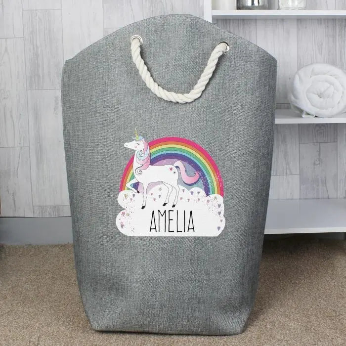 Personalised Unicorn Storage Bag: 3 - Storage By Gift Moments