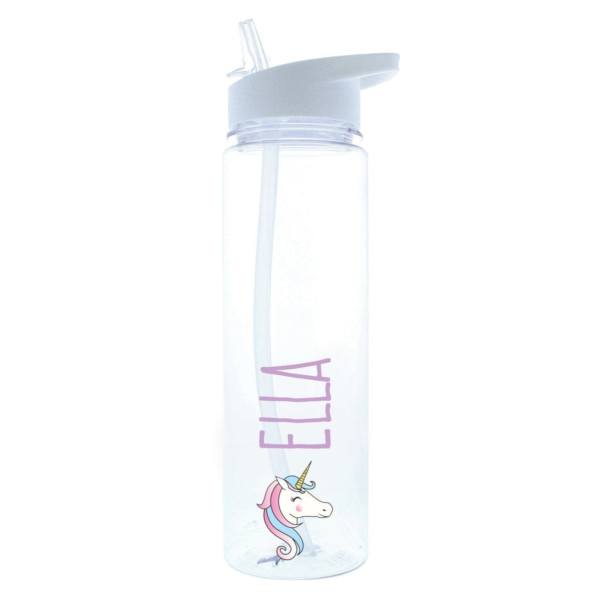 Personalised Unicorn Water Bottle: 3 - Water Bottles By Gift Moments