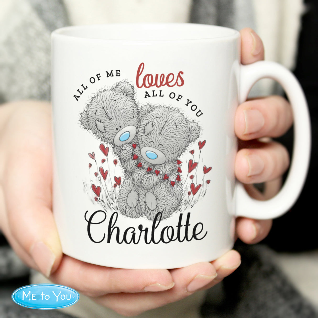 Personalised Me to You Valentine Mug: 1 - Mugs