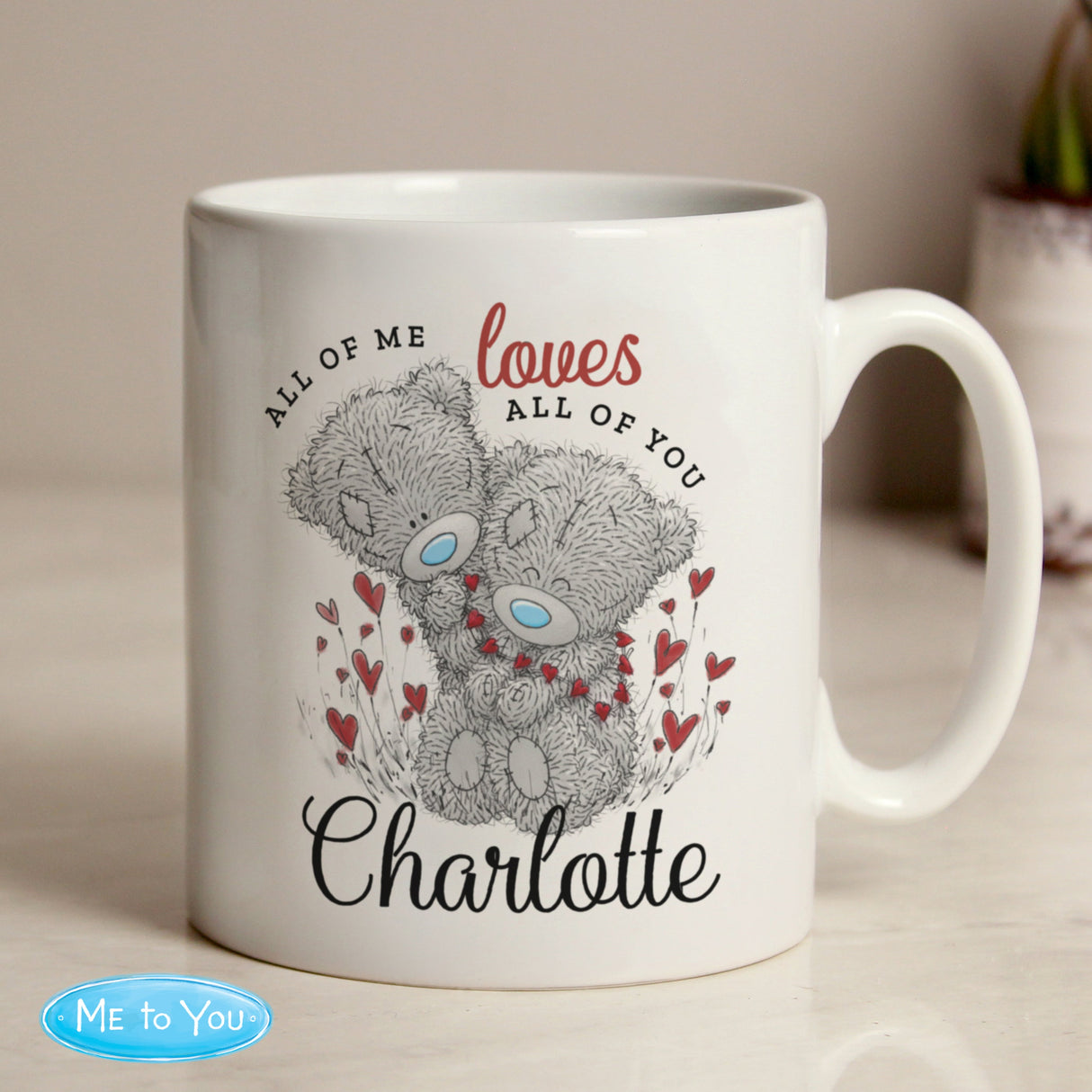 Personalised Me to You Valentine Mug: 3 - Mugs