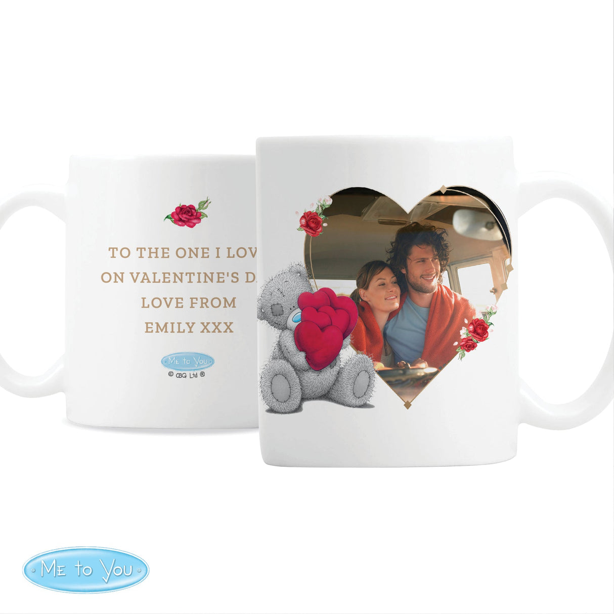Personalised Me To You Valentines Photo Upload Mug: 5 - Mugs