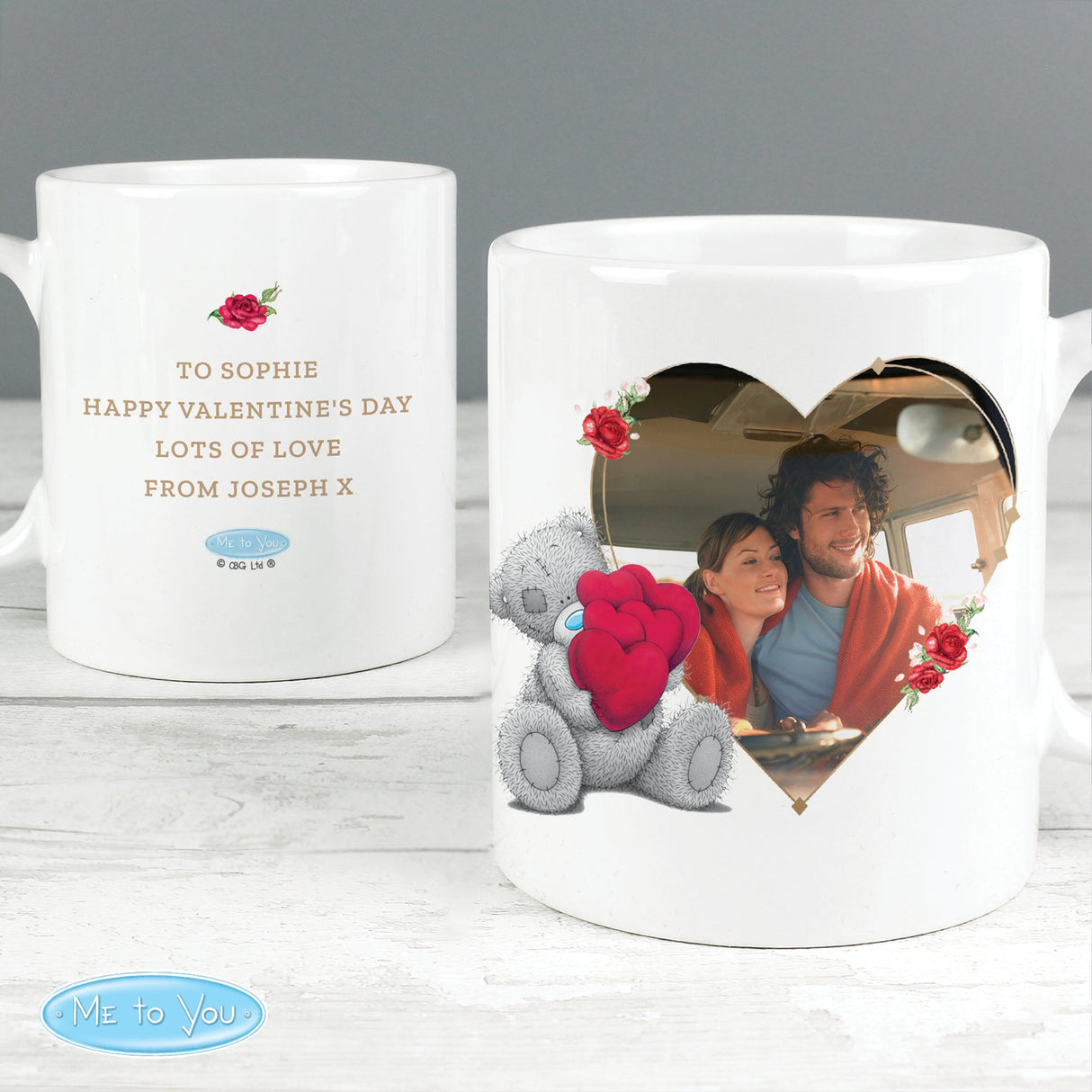 Personalised Me To You Valentines Photo Upload Mug: 7 - Mugs