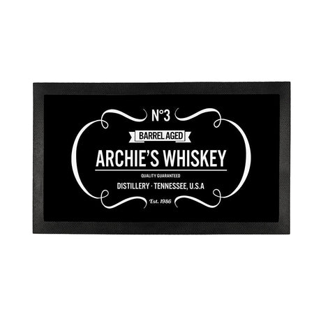 Personalised Vintage Whiskey Bar Mats: 13 - Barware By Gift Moments