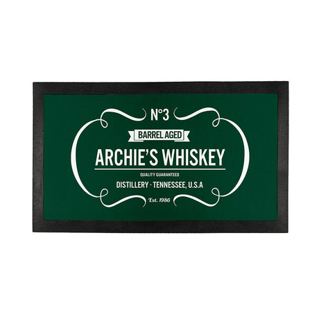 Personalised Vintage Whiskey Bar Mats: 15 - Barware By Gift Moments
