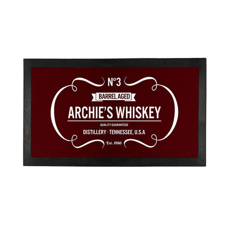 Personalised Vintage Whiskey Bar Mats: 14 - Barware By Gift Moments