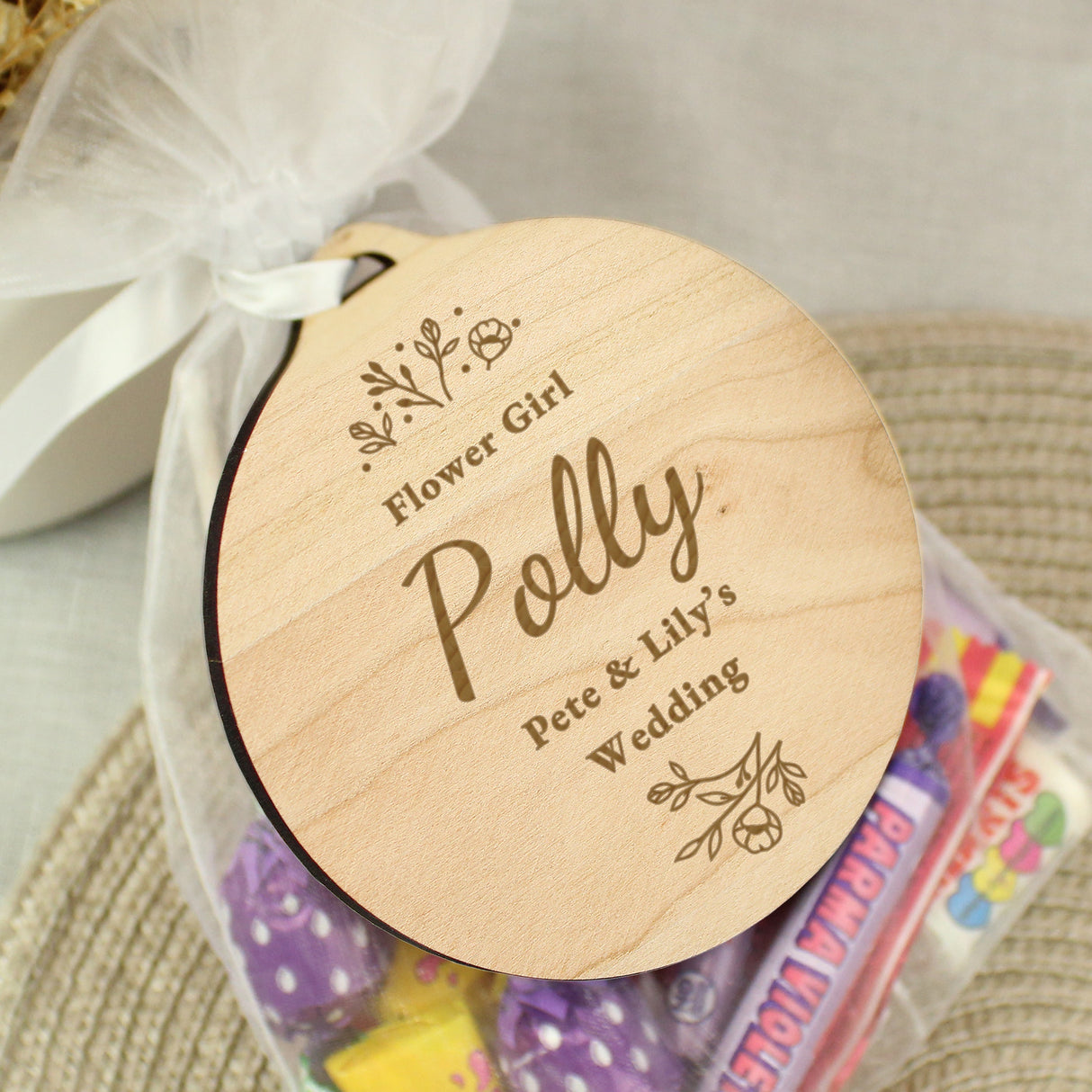Personalised Wedding Party Wooden Tag - Shop Decorations At Gift Moments - 8