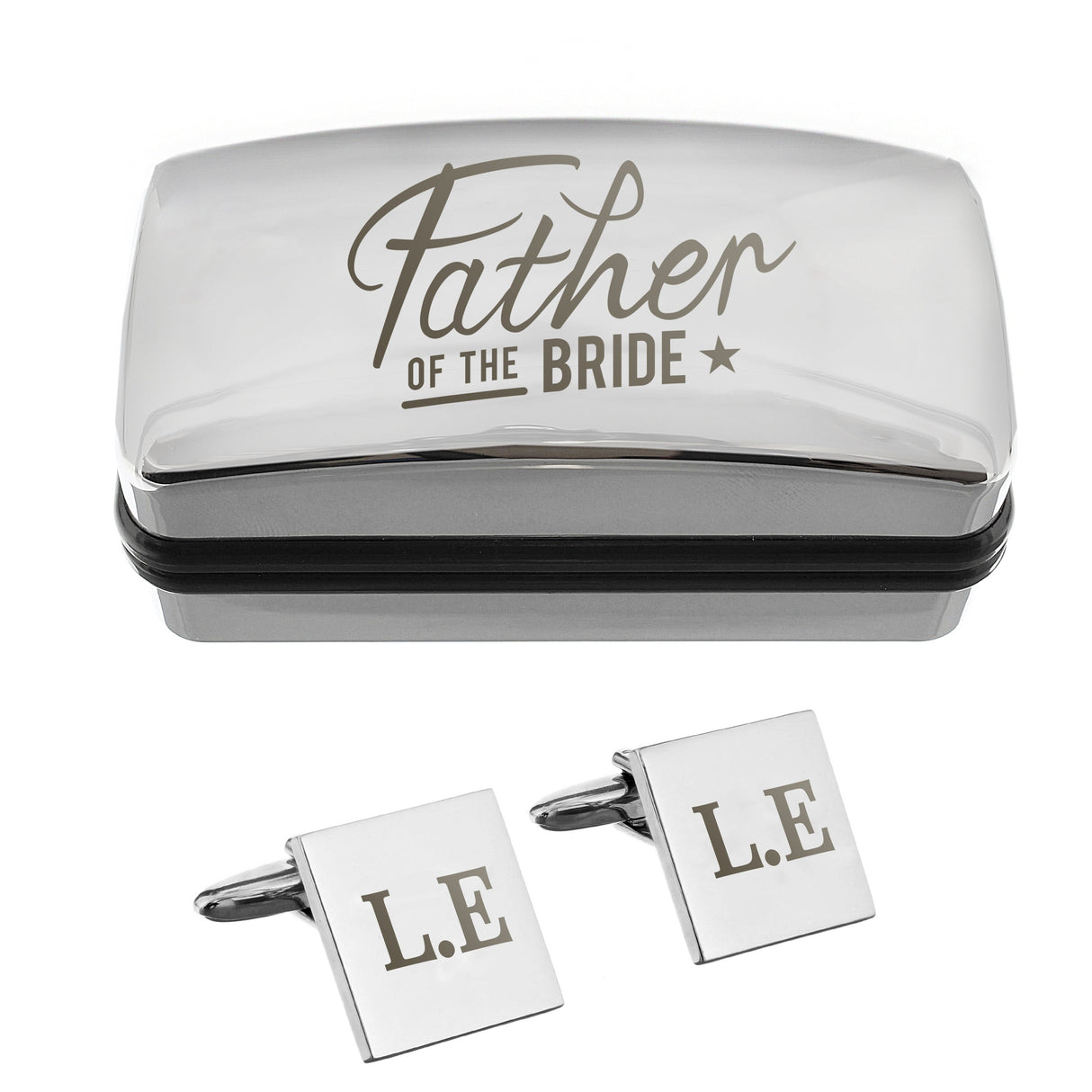 Personalised Wedding Role Cufflinks & Box Sets - Shop Cufflinks & Tie Slides At Gift Moments - 15