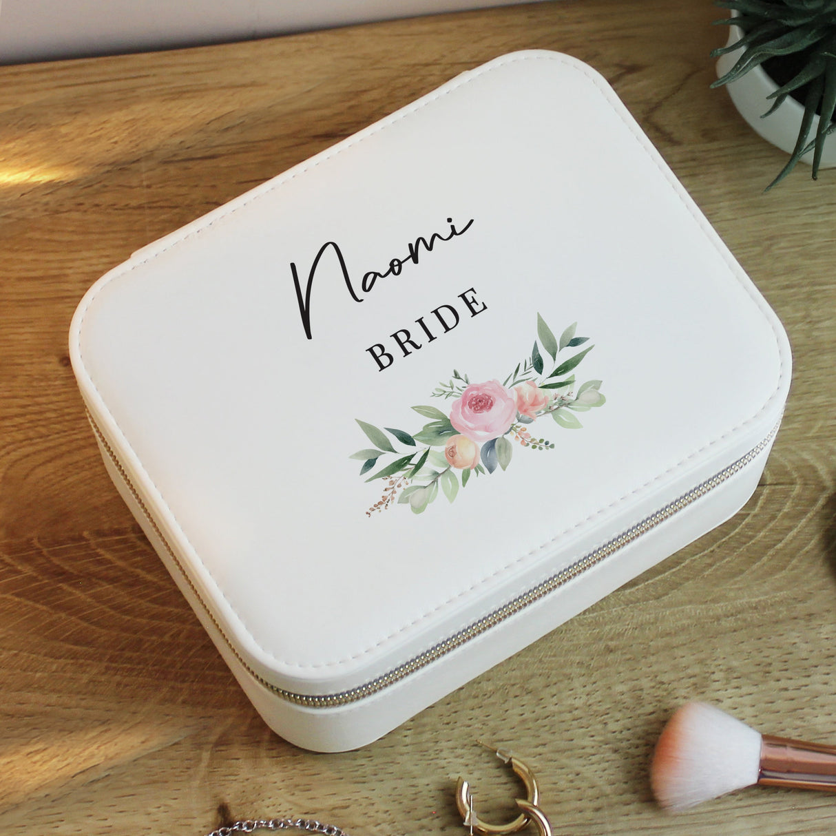 Personalised Wedding Travel Jewellery Box: 6 - Jewellery Boxes By Gift Moments