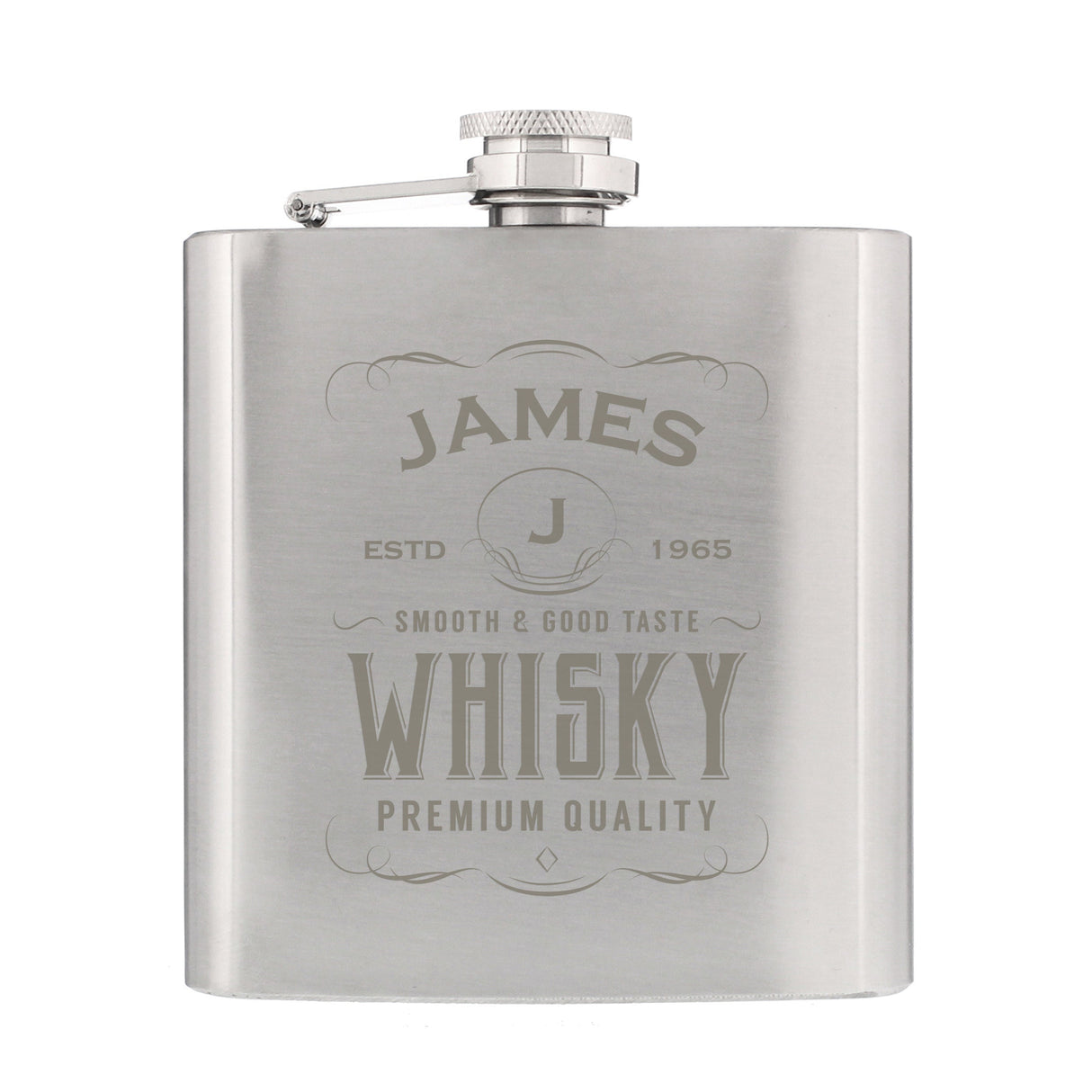 Personalised Whisky Hip Flask: 5 - Hip Flasks By Gift Moments