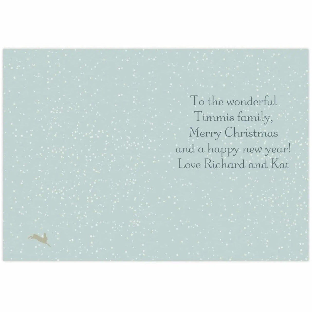 Personalised A Winter’s Night Card: 2 - Greeting Cards By Gift Moments