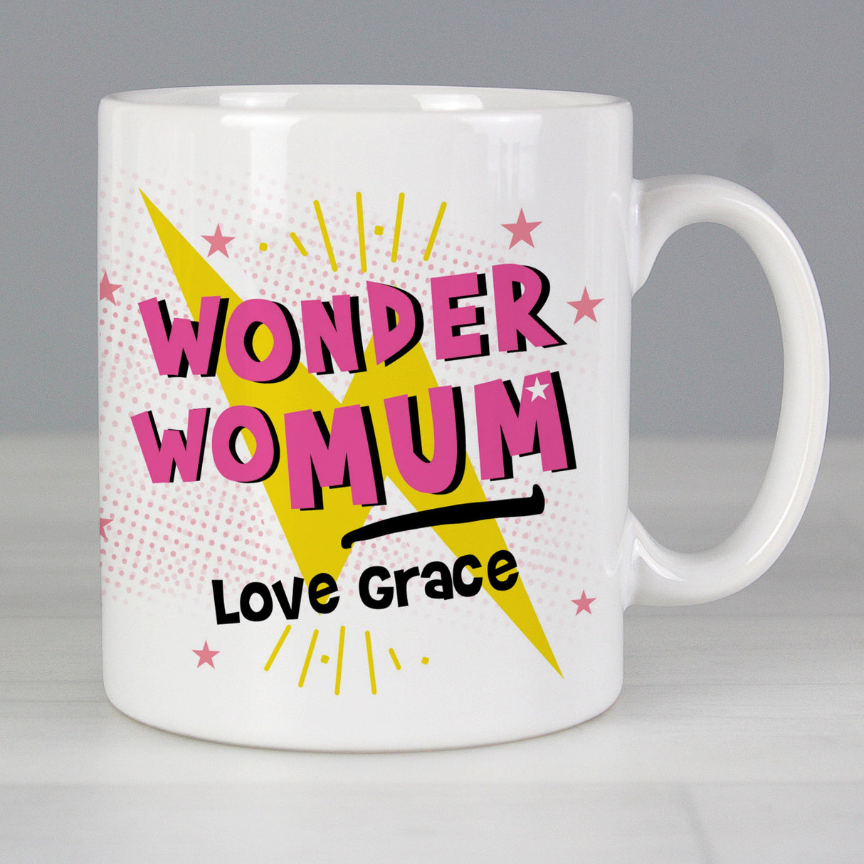 Personalised Wonder WoMum Mug: 2 - Mugs By Gift Moments