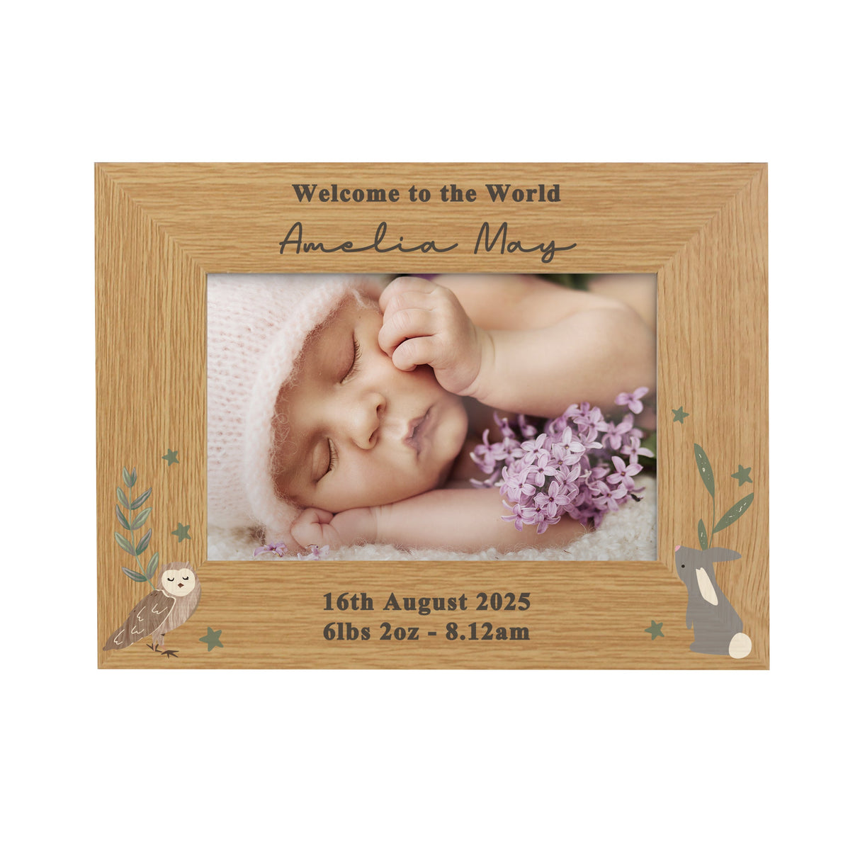 Personalised Woodland Animals Photo Frame - Shop Photo Frames At Gift Moments - 4