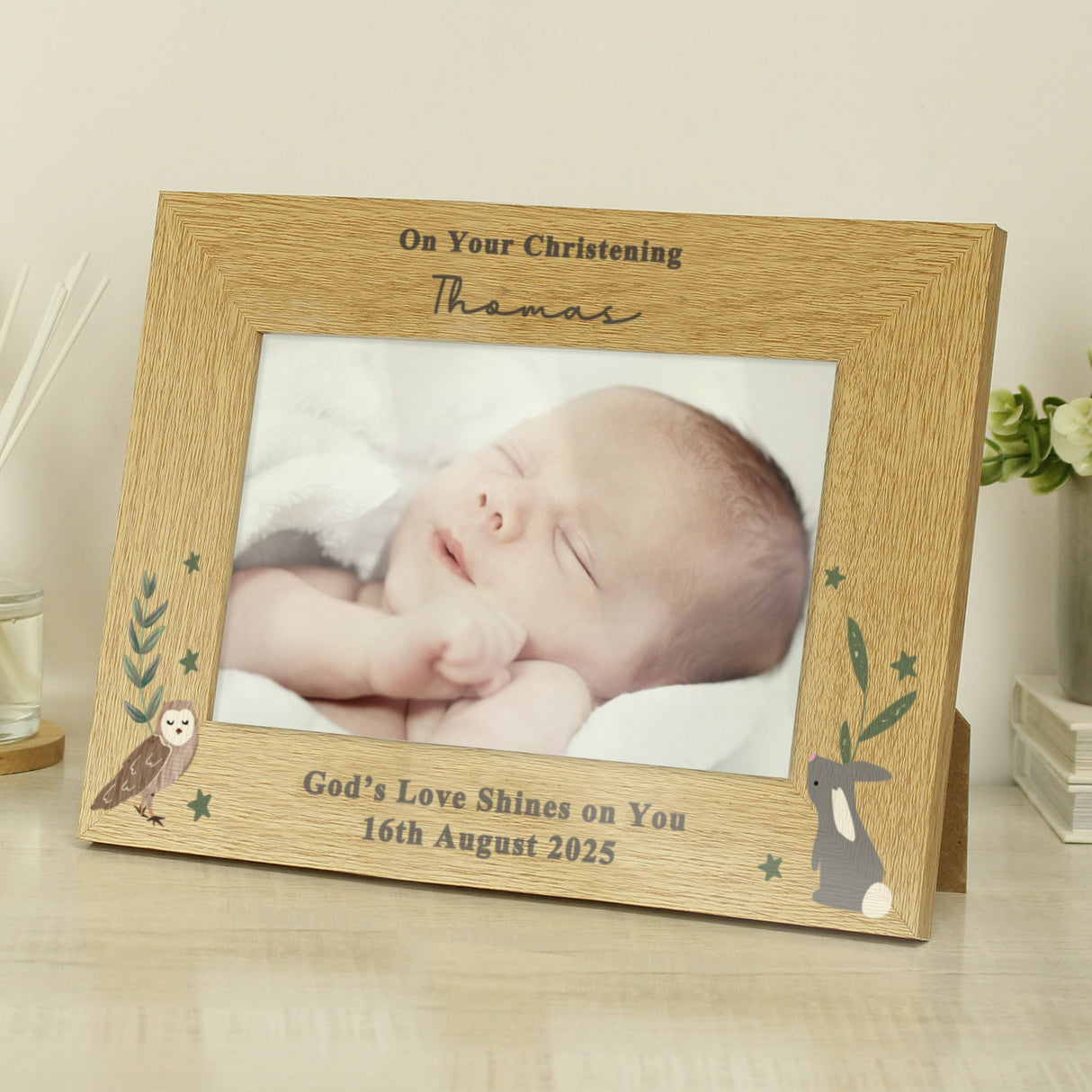 Personalised Woodland Animals Photo Frame - Shop Photo Frames At Gift Moments - 3
