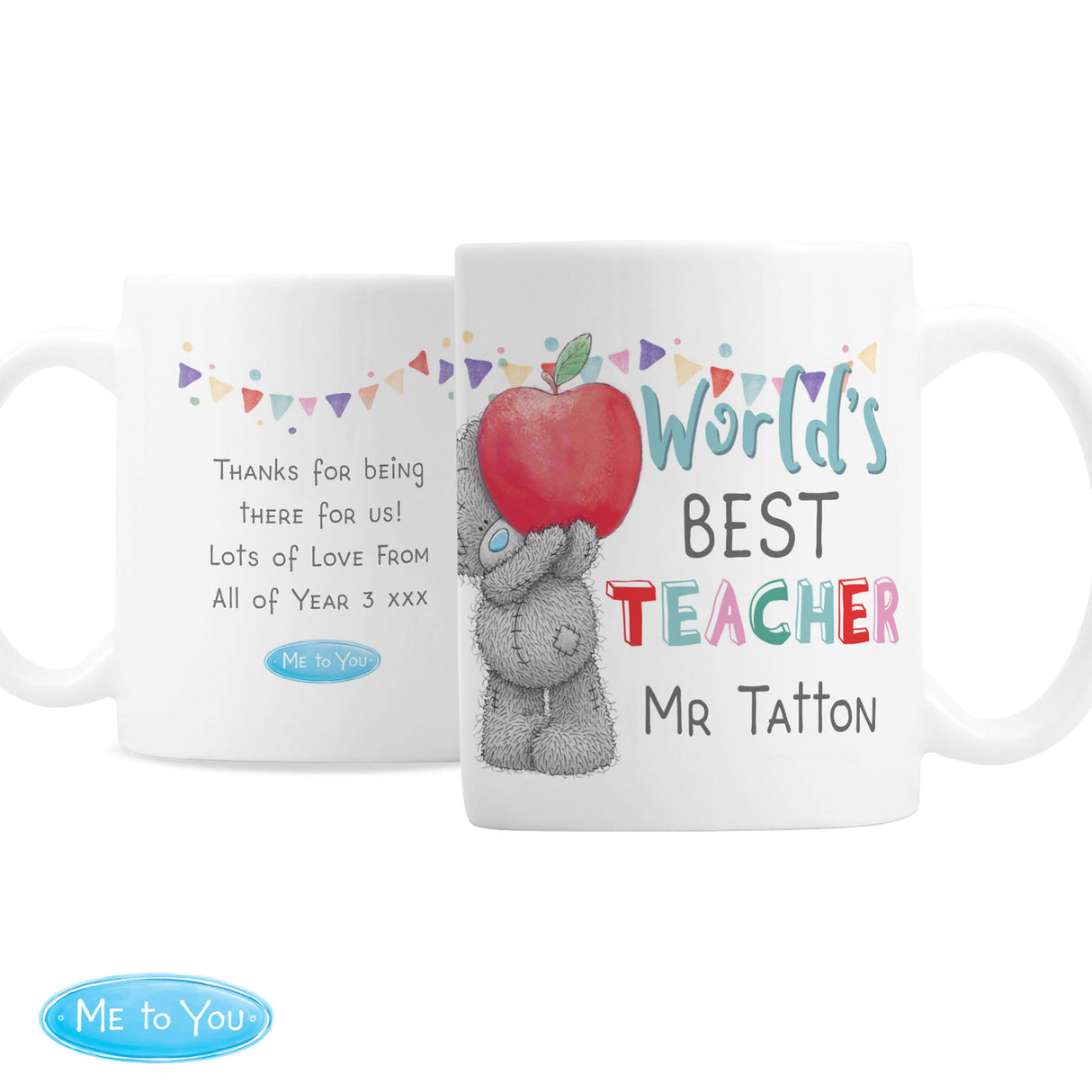 Personalised Me to You World’s Best Teacher Mug: 2 - Mugs