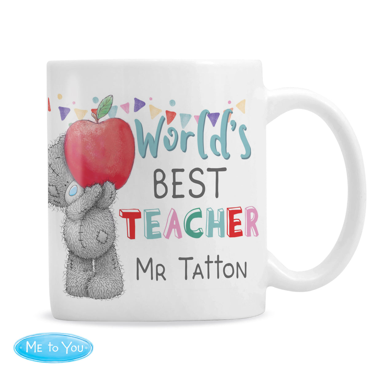 Personalised Me to You World’s Best Teacher Mug: 3 - Mugs