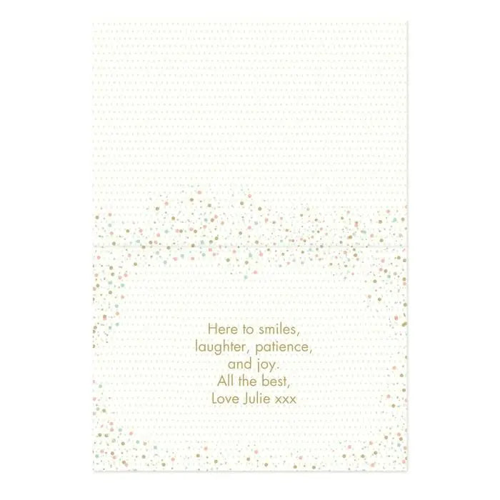Personalised ’You’re Leaving to Have a Baby’ Card: 4 - Greeting Cards By Gift Moments