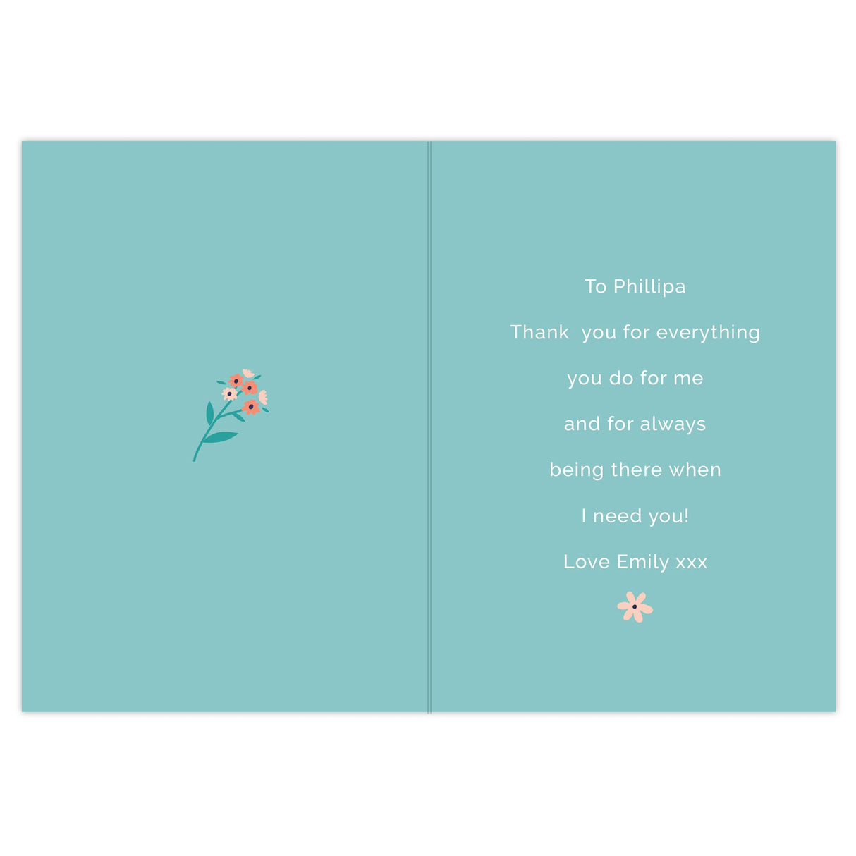 Personalised You’re Like A Mum To Me Card: 3 - Greeting Cards By Gift Moments