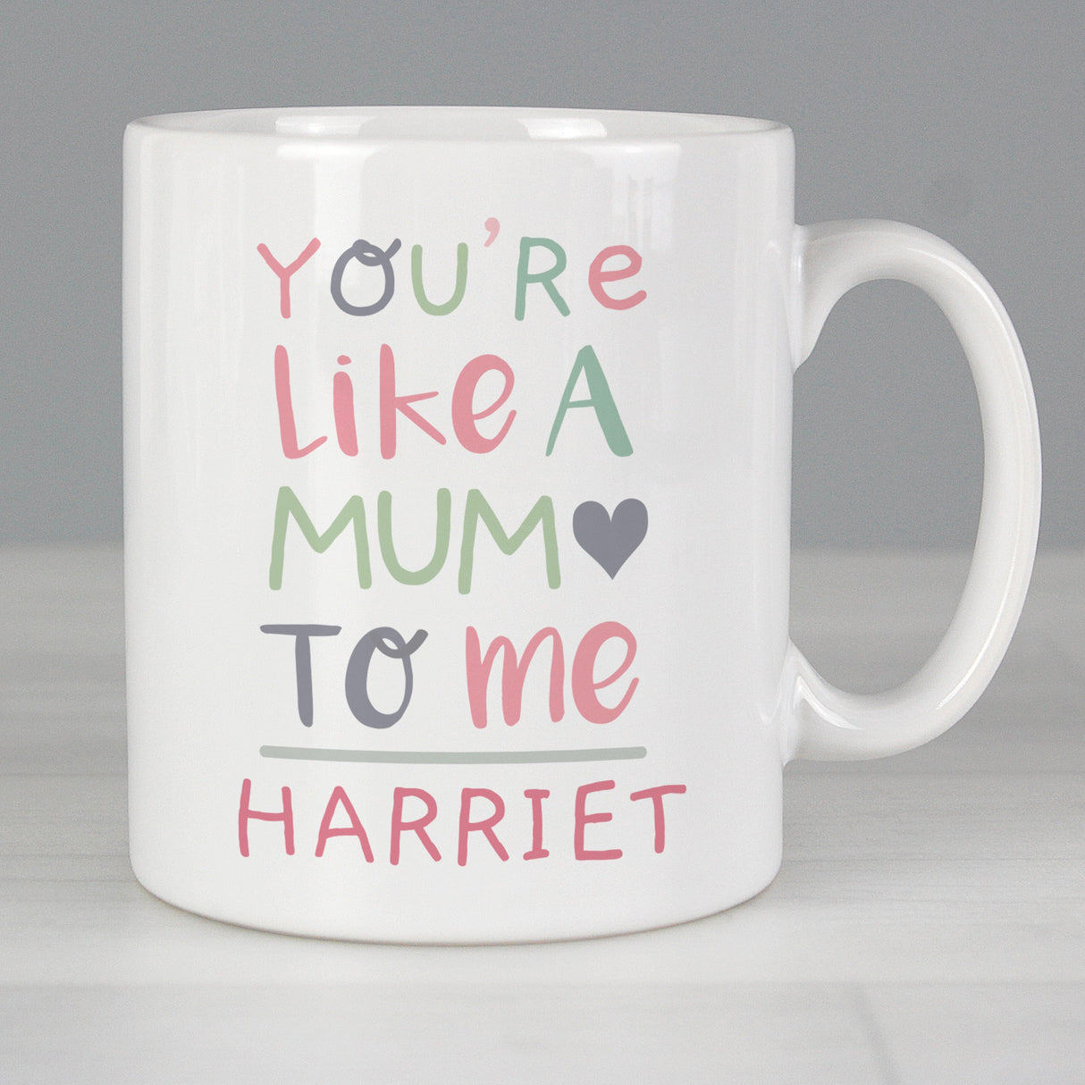 Personalised ’You’re Like a Mum to Me’ Mug: 2 - Mugs By Gift Moments
