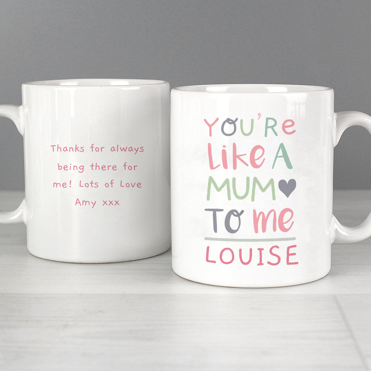 Personalised ’You’re Like a Mum to Me’ Mug: 1 - Mugs By Gift Moments
