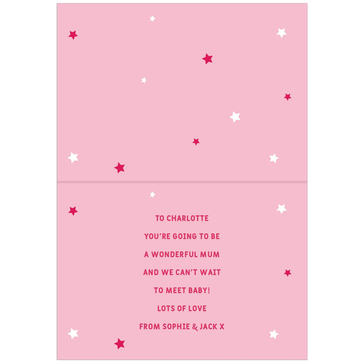 Personalised Yummy Scrummy Mummy To Be Card: 3 - Greeting Cards By Gift Moments